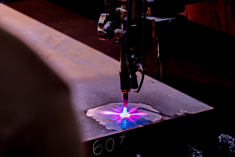 ガス溶断のイメージ