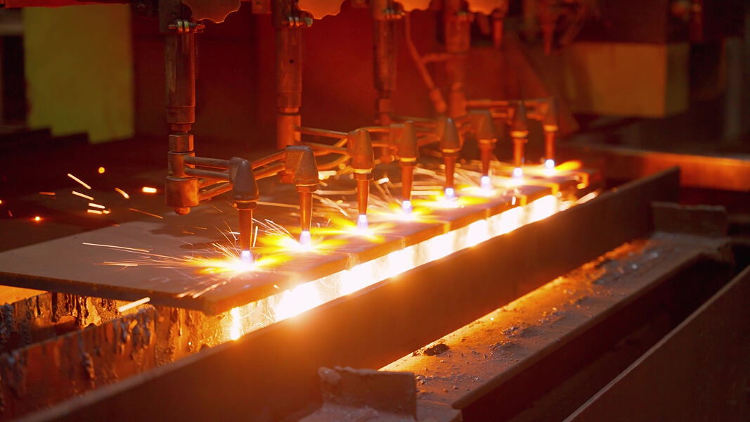 ガス溶断のイメージ