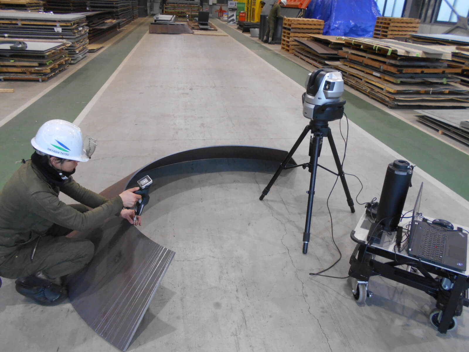 ワイドエリア3次元測定機のイメージ